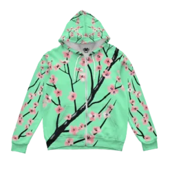 Full Bloom Zip Up Hoodie