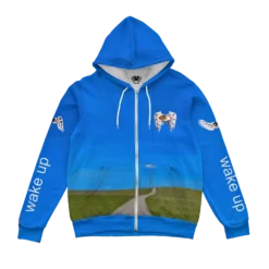 Guided Path Zip Up Hoodie