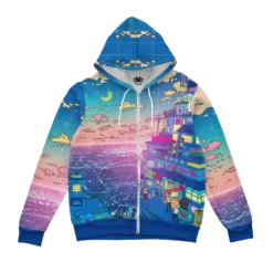 Heroes Vacation Zip Up Hoodie