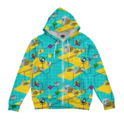 Internet Connection Zip Up Hoodie