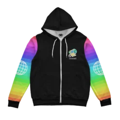 Internette Zip Up Hoodie