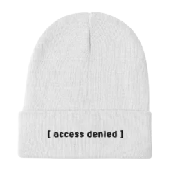 Access Denied Beanie