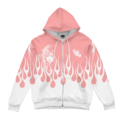 Phoenix Mode Zip Up Hoodie