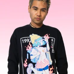 Playing With Fire Sweatshirt -Deals Mode Raft Store playingwithfireblackGraphicsweaters