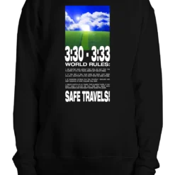 Safe Travels! Sweatshirt -Deals Mode Raft Store sweatshirtsafetravelsblack