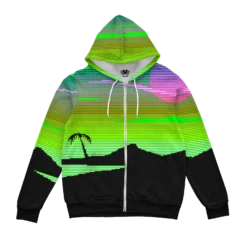 Tropicalia Zip Up Hoodie