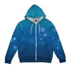 Under The Surface Zip Up Hoodie